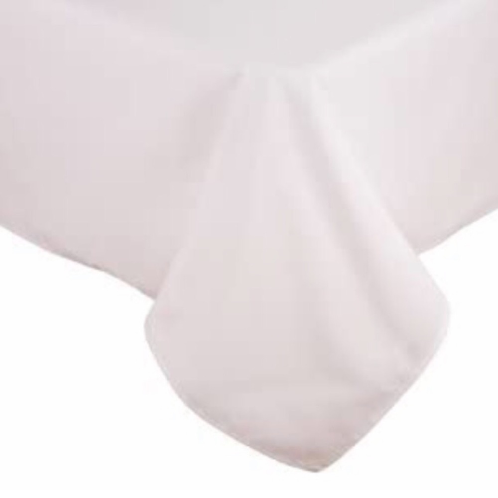 RIEGEL White Tablecloth